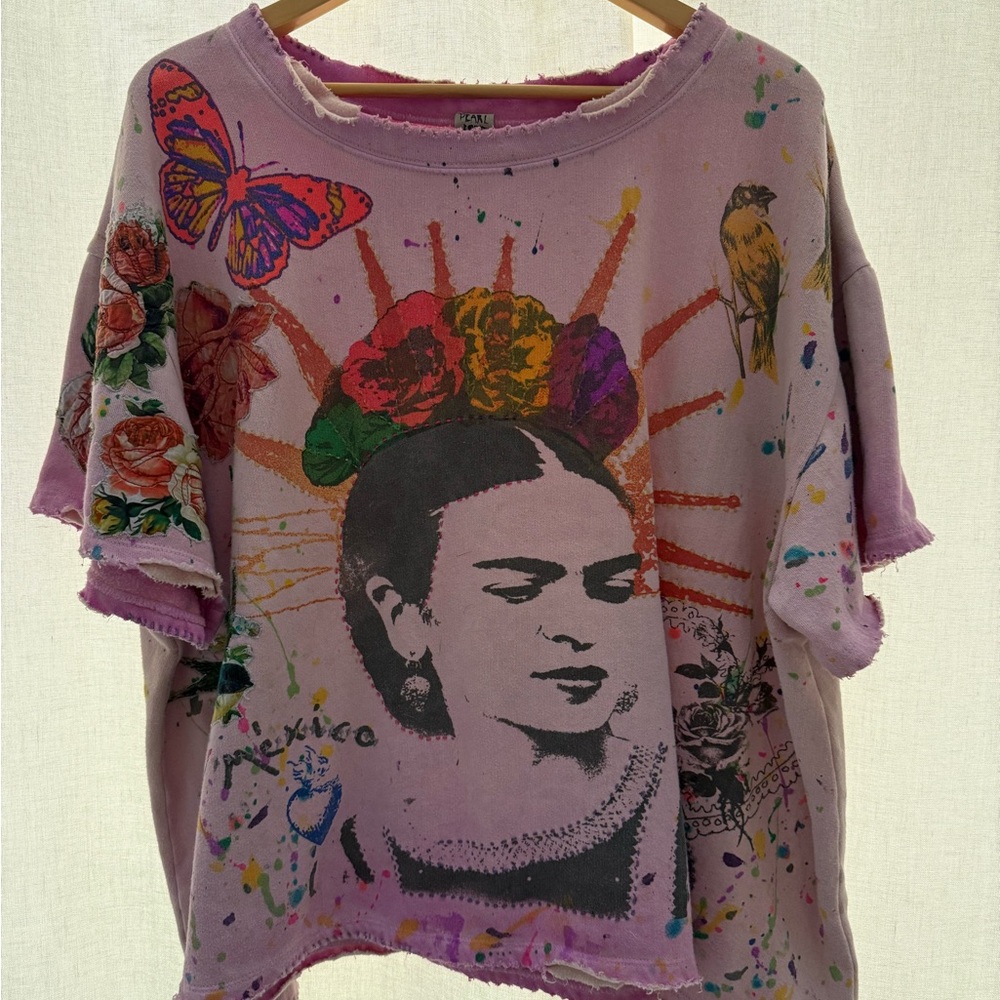 Magnolia Pearl Purple Frieda Artistic Sweatshirt.  Worn once.
